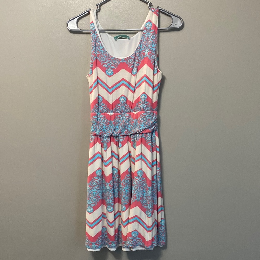 Filly Flair chevron dress, size large.